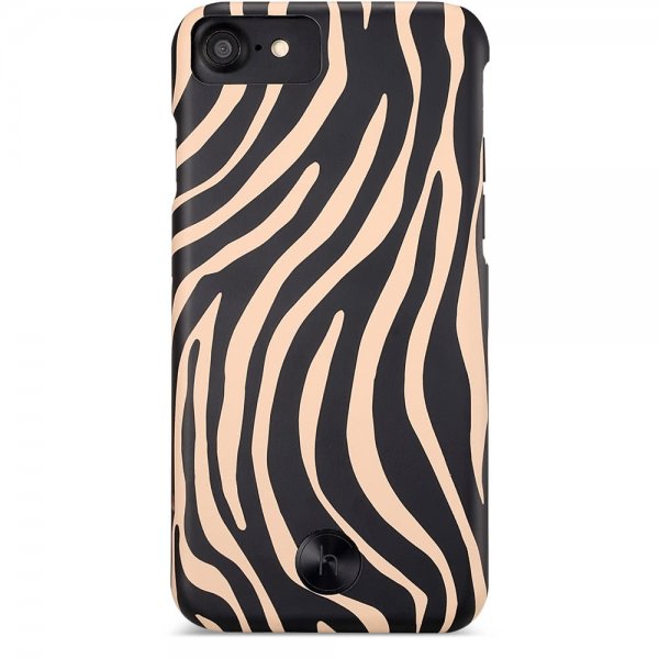 holdit iPhone 6/6S/7/8/SE Deksel Paris Sand Beige Zebra