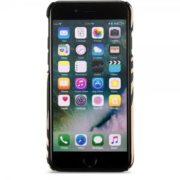 holdit iPhone 6/6S/7/8/SE Deksel Paris Sand Beige Zebra