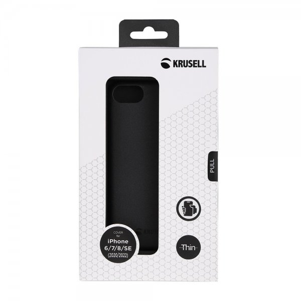 Krusell iPhone 6/6S/7/8/SE Deksel SandCover Svart