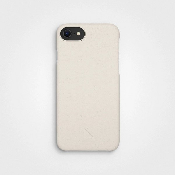 agood company iPhone 6/6S/7/8/SE Deksel Plantebasert Vanilla White