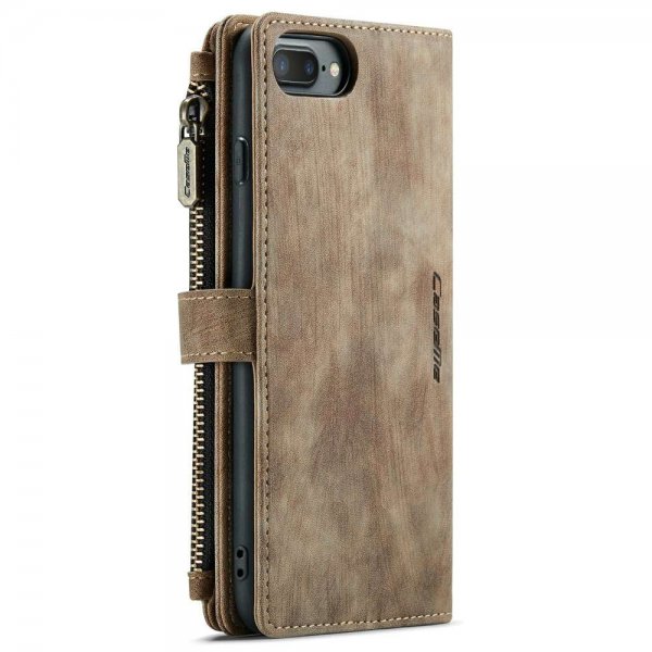 CaseMe iPhone 6/6S Plus/7 Plus/8 Plus Etui C30 Series Brun