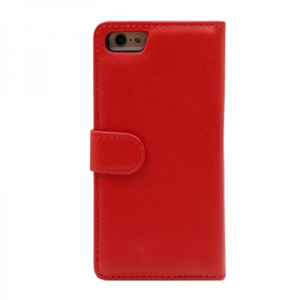iPhone 6/6S Etui Detachable Wallet Case Rød