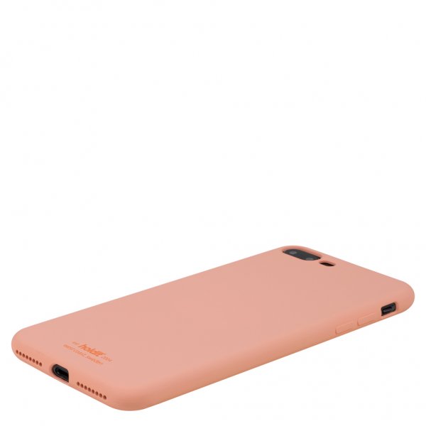 holdit iPhone 7 Plus/iPhone 8 Plus Deksel Silikon Pink Peach