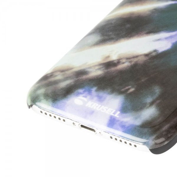 Krusell iPhone 7/8/SE Deksel Limited Cover Twirl Earth