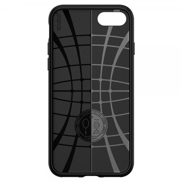 Spigen iPhone 7/8/SE Deksel Liquid Air Svart