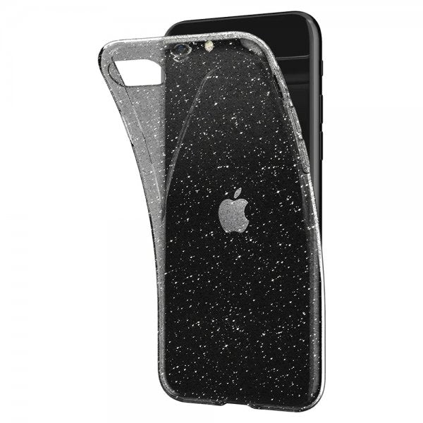 Spigen iPhone 7/8/SE Deksel Liquid Crystal Glitter Crystal Quartz
