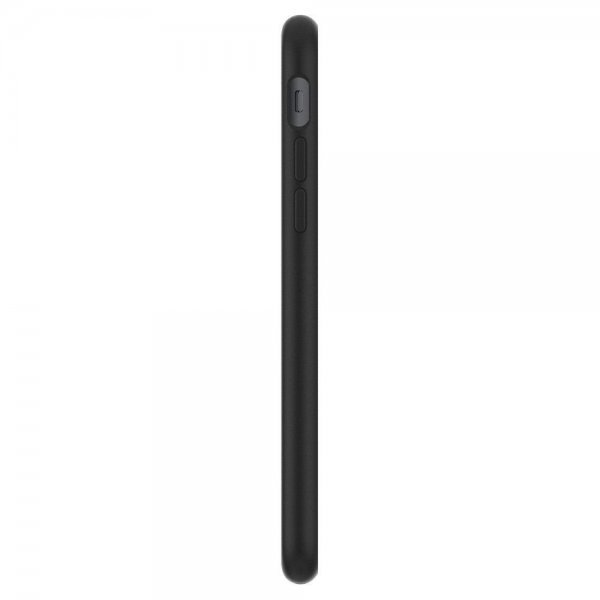 Spigen iPhone 7/8/SE Deksel Liquid Crystal Matte Black