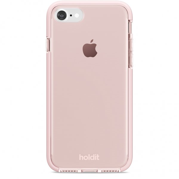 holdit iPhone 7/8/SE Deksel Seethru Blush Pink