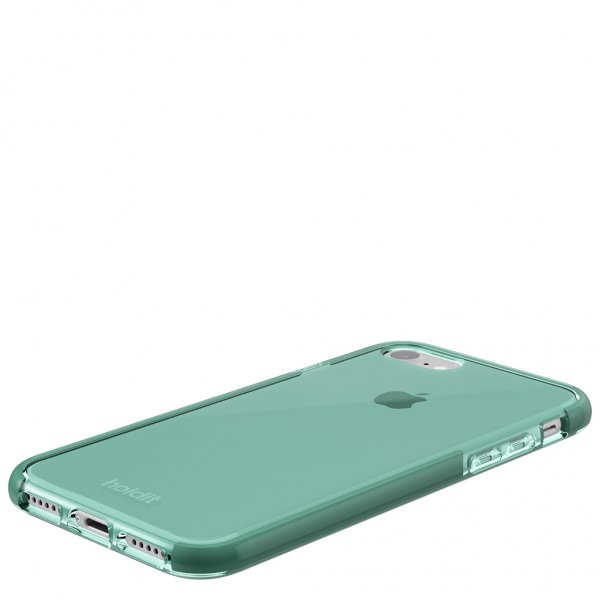 holdit iPhone 7/8/SE Deksel Seethru Moss Green