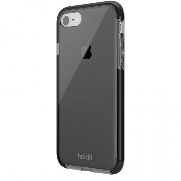 holdit iPhone 7/8/SE Deksel Seethru Svart