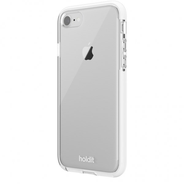 holdit iPhone 7/8/SE Deksel Seethru Hvit