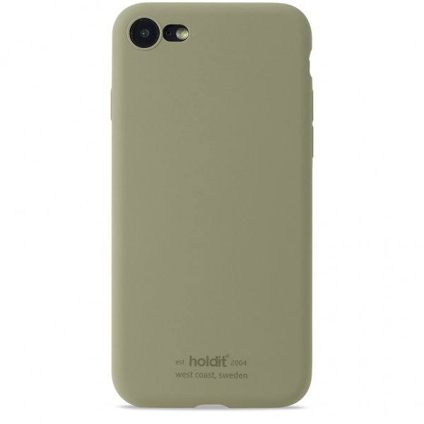 holdit iPhone 7/8/SE Deksel Silikon Khaki Green