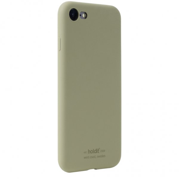 holdit iPhone 7/8/SE Deksel Silikon Khaki Green