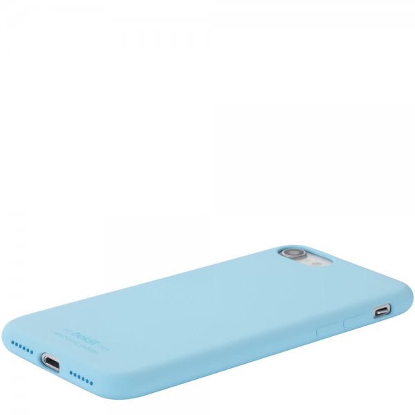 holdit iPhone 7/8/SE Deksel Silikon Ljusblå
