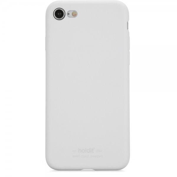 holdit iPhone 7/8/SE Deksel Silikon Hvit