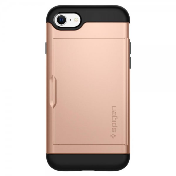 Spigen iPhone 7/8/SE Deksel Slim Armor CS Blush Gold