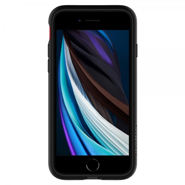 Spigen iPhone 7/8/SE Deksel Slim Armor CS Jet White