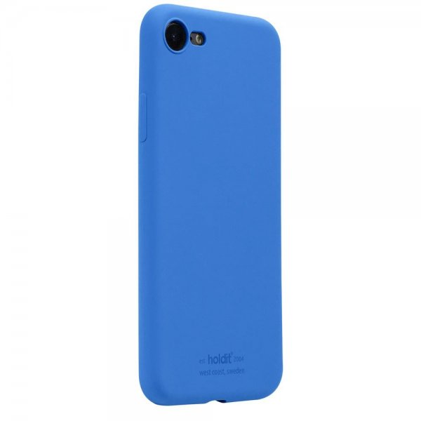 holdit iPhone 7/8/SE Deksel Silikon Sky Blue