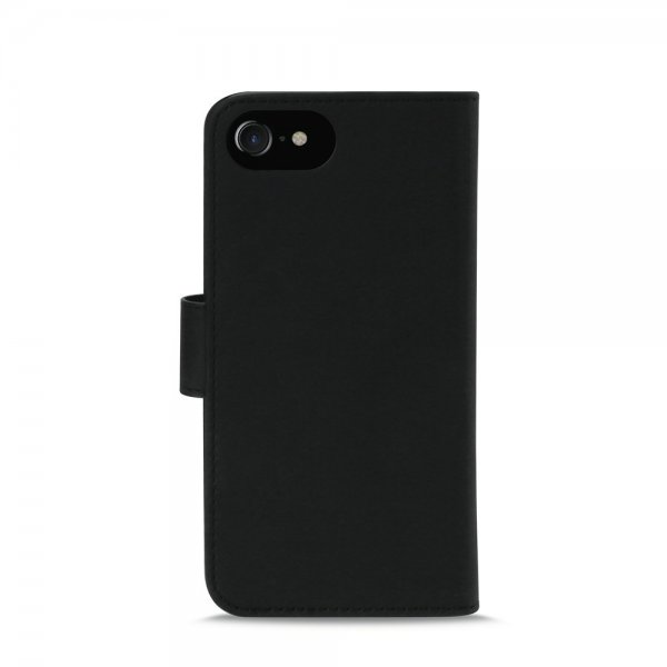 Puro iPhone 7/8/SE Etui Wallet Detachable 2 in 1 Svart