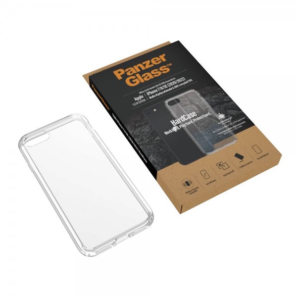 PanzerGlass iPhone 7/8/SE Deksel HardCase Transparent