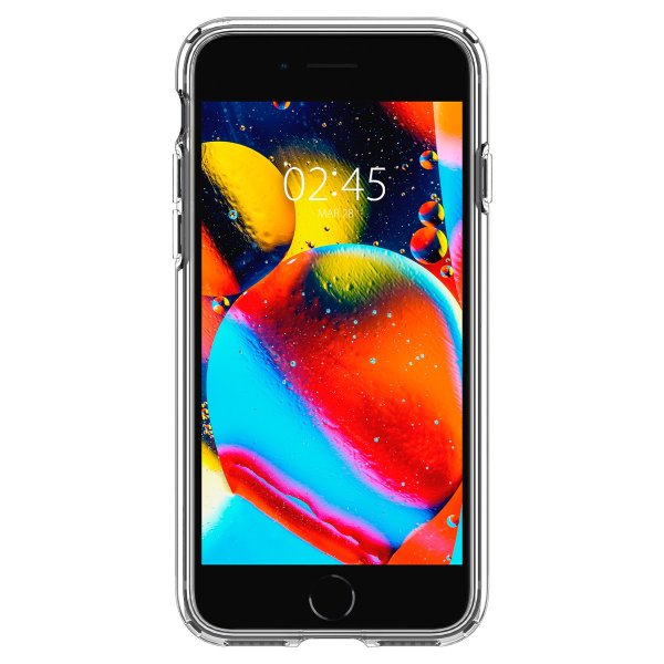 Spigen iPhone 7/8/SE Deksel Crystal Slot Crystal Clear