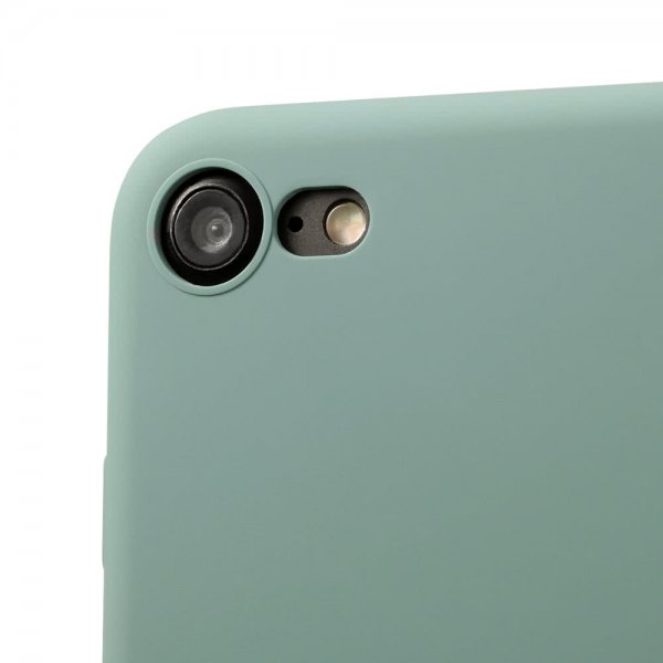 holdit iPhone 7/8/SE Deksel Silikon Moss Green