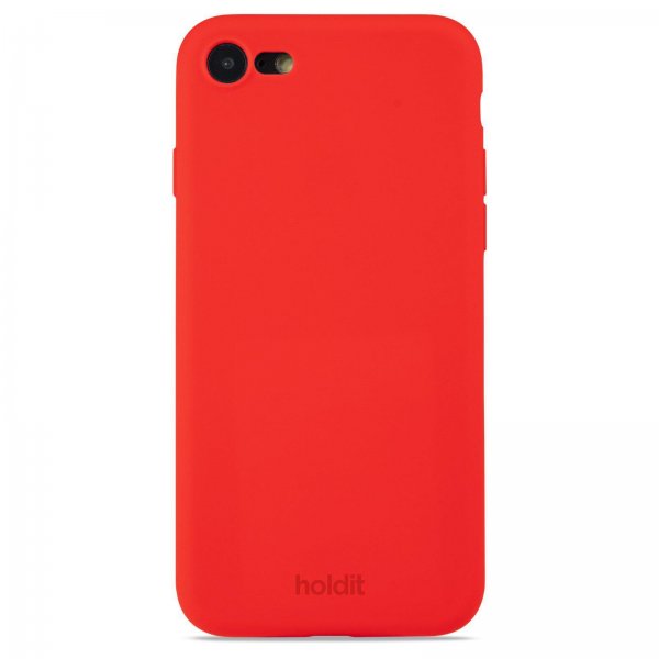 holdit iPhone 7/8/SE Deksel Silikon Chili Red