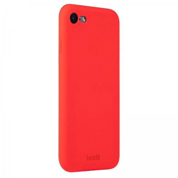 holdit iPhone 7/8/SE Deksel Silikon Chili Red