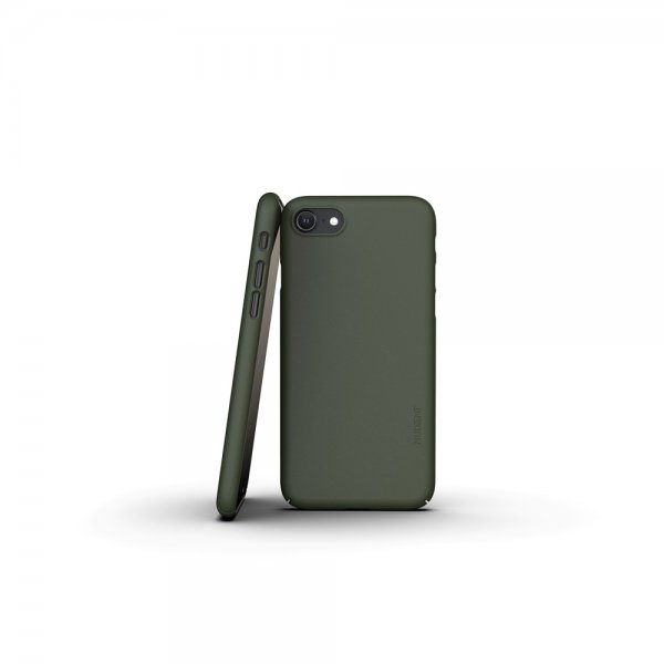 Nudient iPhone 7/8/SE Deksel Thin Case V3 Pine Green