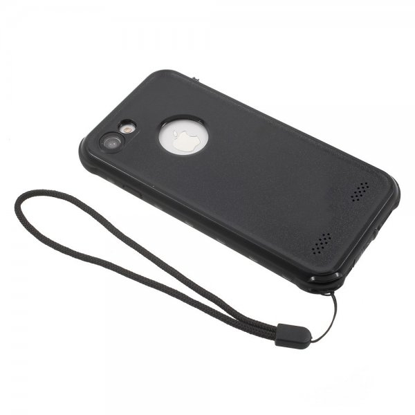 Redpepper iPhone 7/8/SE Deksel Vanntett IP68 Svart