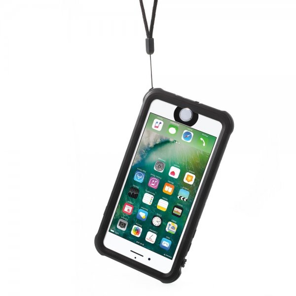 Redpepper iPhone 7 Plus/iPhone 8 Plus Deksel Vanntett IP68 Svart