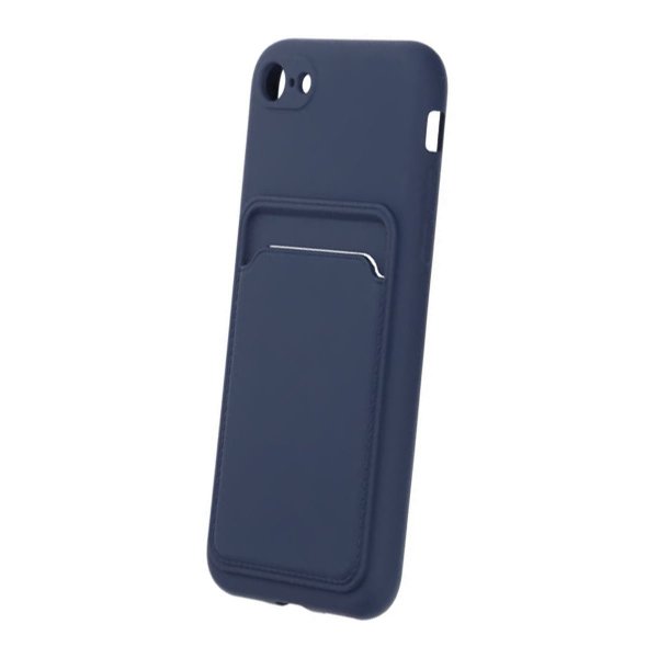 iPhone 7/iPhone 8/iPhone SE 2020/iPhone SE 2022 Deksel Kortholder Blå