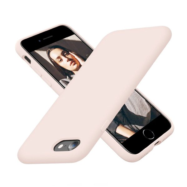 Rvelon iPhone 7/8/SE Deksel Silikon Sand
