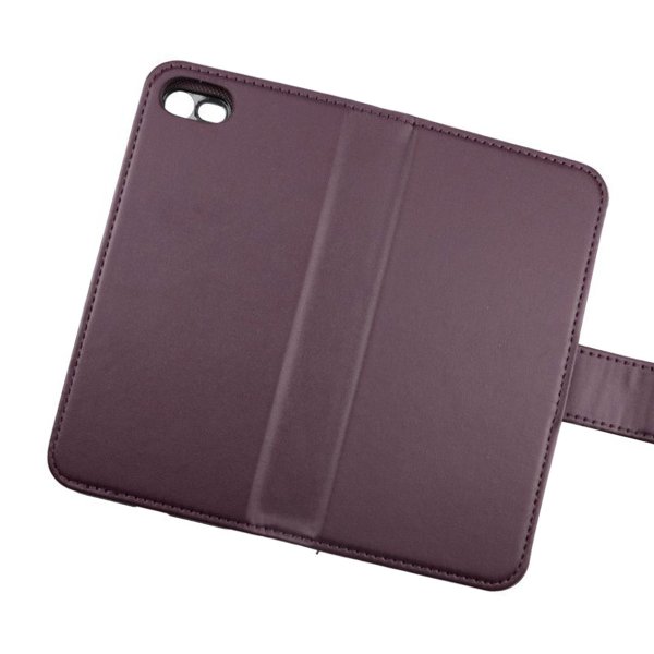 Rvelon iPhone 7/8/SE Etui Detachable Wallet Case Lilla