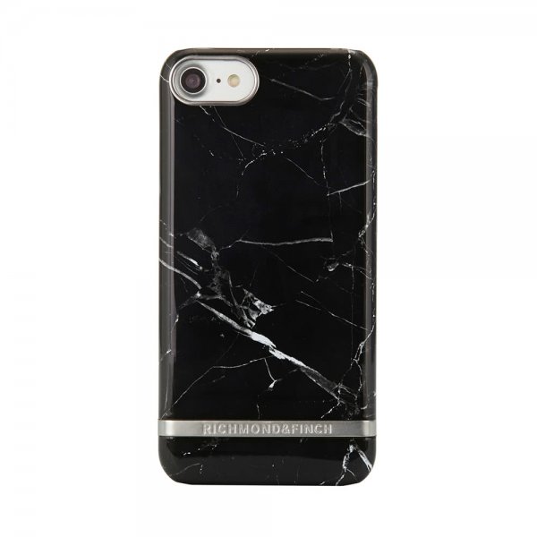 Richmond & Finch iPhone 6/6S/7/8/SE Deksel Black Marble