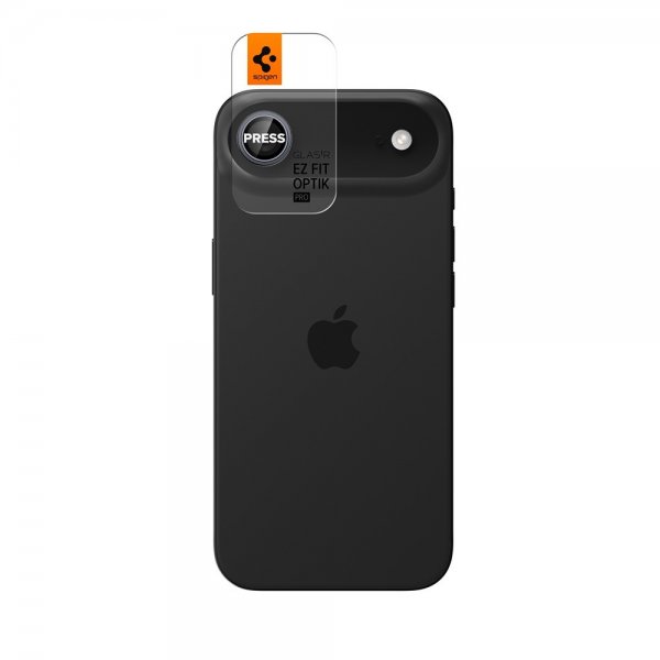 Spigen iPhone Air Kamerabeskytter GLAS.tR EZ Fit Optik Pro 2-pakning Grå