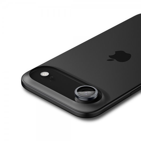 Spigen iPhone Air Kamerabeskytter GLAS.tR EZ Fit Optik Pro 2-pakning Grå