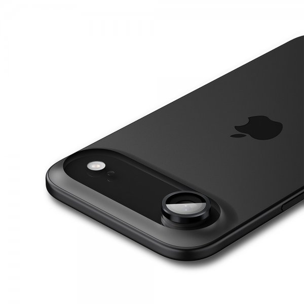 Spigen iPhone Air Kamerabeskytter GLAS.tR EZ Fit Optik Pro 2-pakning Svart