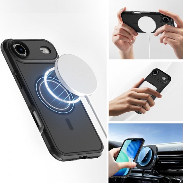 4smarts iPhone Air Deksel Defend Case Ultimag Svart