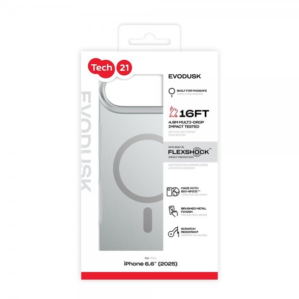 Tech21 iPhone Air Deksel EvoDusk MagSafe Titanium