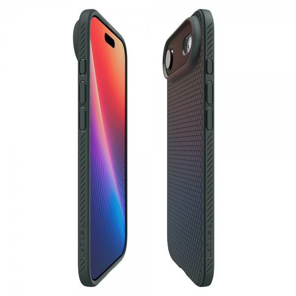 Spigen iPhone Air Deksel Liquid Air Abyss Green