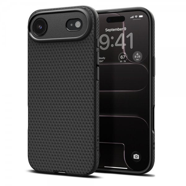 Spigen iPhone Air Deksel Liquid Air Matte Black