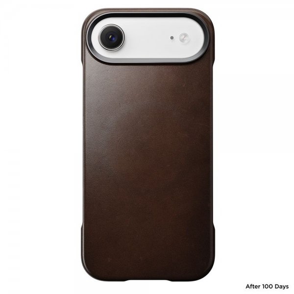 Nomad iPhone Air Deksel Traditional Leather Case Horween Rustic Brown