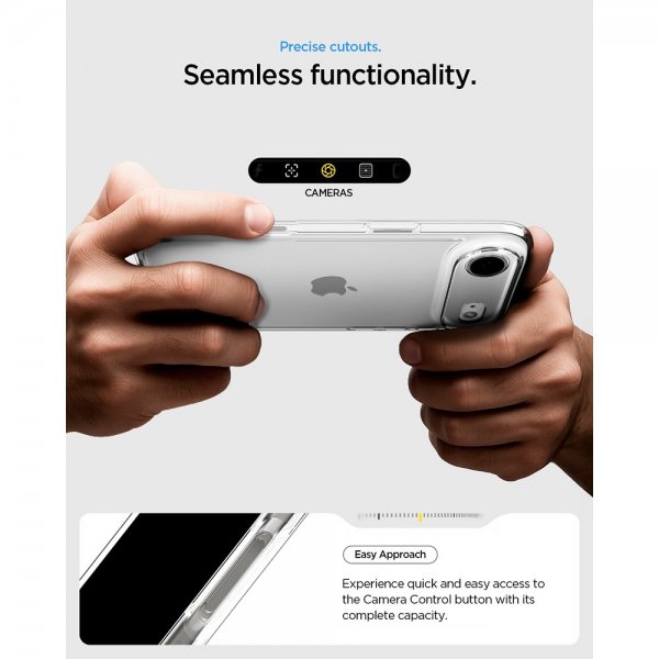 Spigen iPhone Air Deksel Ultra Hybrid Crystal Clear