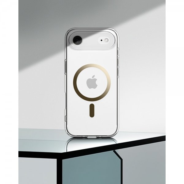 Spigen iPhone Air Deksel Ultra Hybrid MagFit Clear Gold