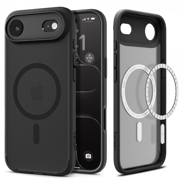Spigen iPhone Air Deksel Ultra Hybrid MagFit Frost Black