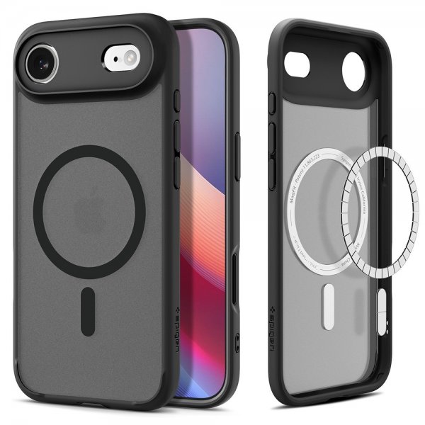 Spigen iPhone Air Deksel Ultra Hybrid MagFit Frost Black