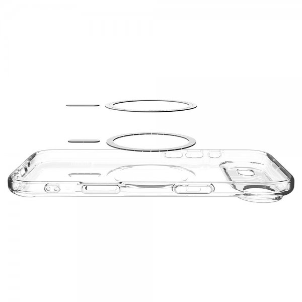Spigen iPhone Air Deksel Ultra Hybrid MagFit Frost White