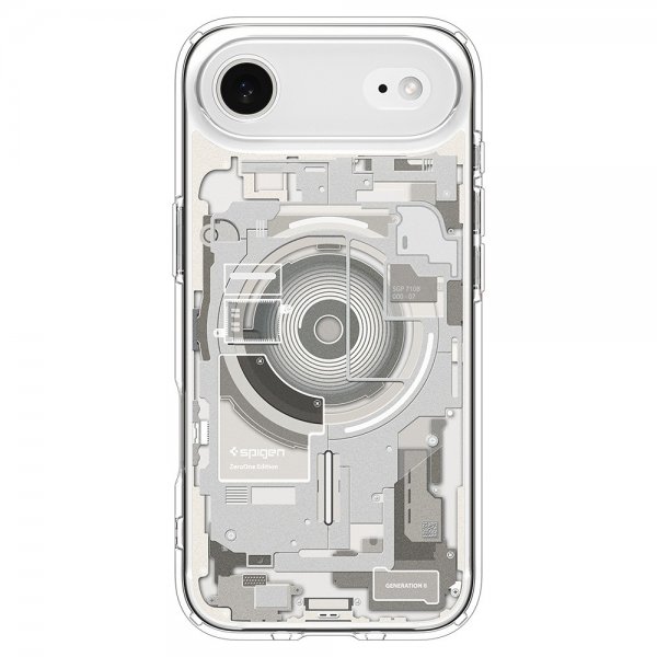 Spigen iPhone Air Deksel Ultra Hybrid Zero One MagFit Natural Titanium