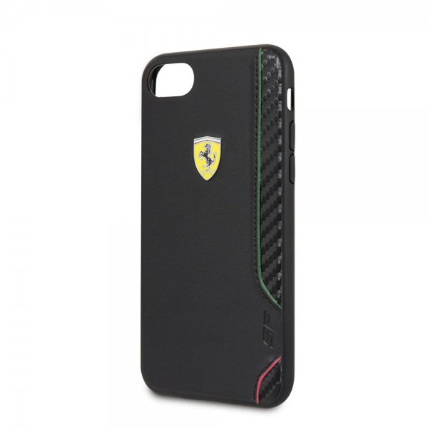 Ferrari iPhone 7/8/SE Deksel On Track Svart